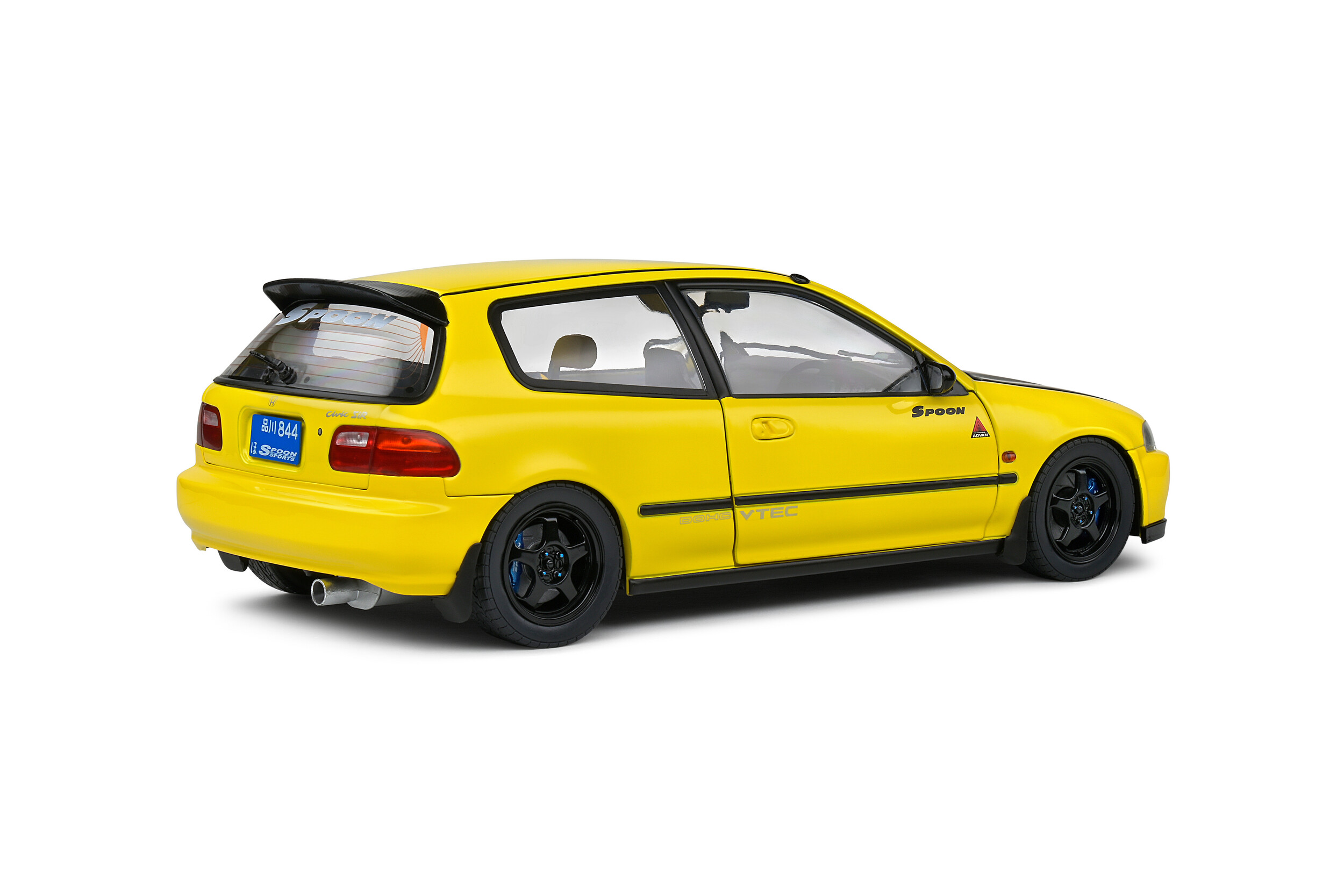 Honda Civic EG6 SIR II Spoon 1991 yellow 1:18 Solido