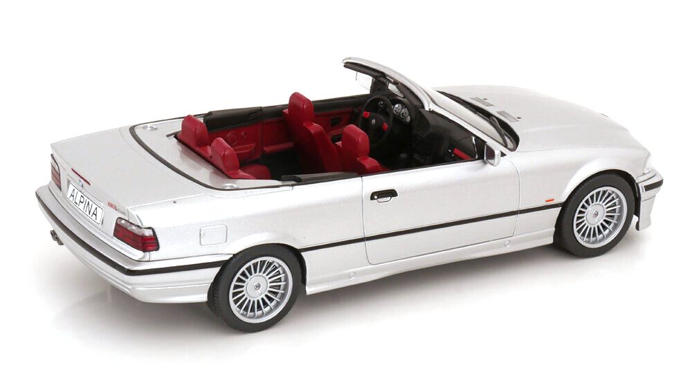 BMW Alpina B3 3.2 Cabriolet 1996 silver 1:18 MCG Modelcar Group