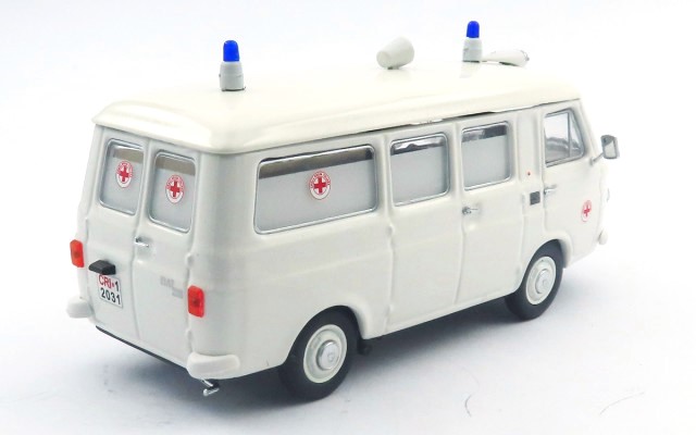 Fiat 238 Ambulanza Croce Rossa 1968 160° Anniversario 1:43 Rio Models