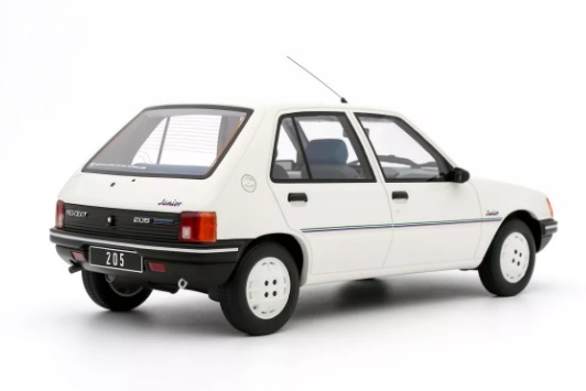 Peugeot 205 Junior 1988 Blanc Meije POWT 1:18 OttOmobile