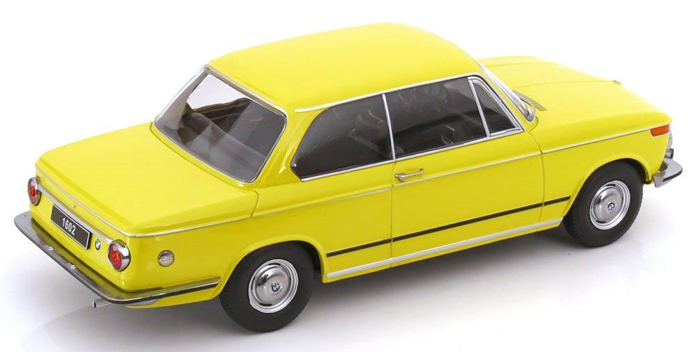 BMW 1602 1-Series 1971 yellow 1:18 KK Scale