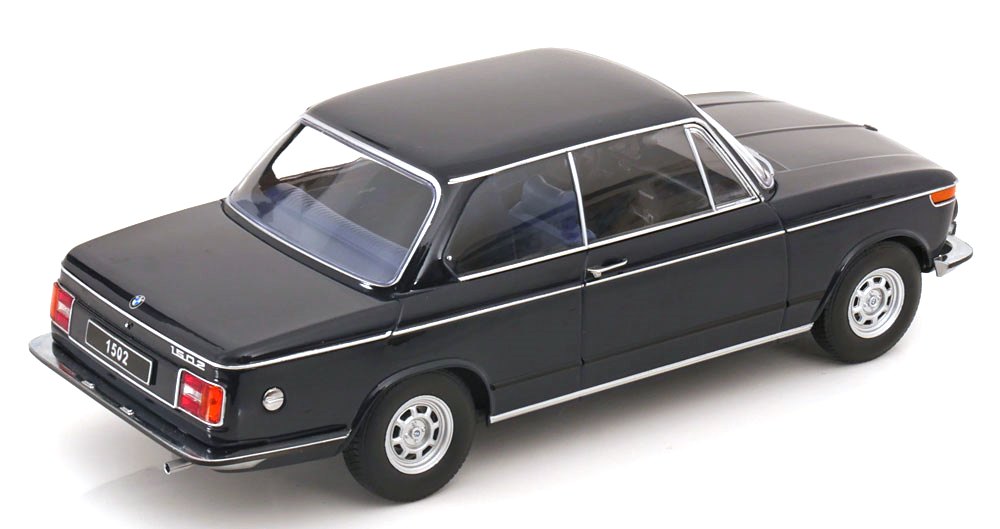 BMW 1502 2-Series 1974 dark blue 1:18 KK Scale