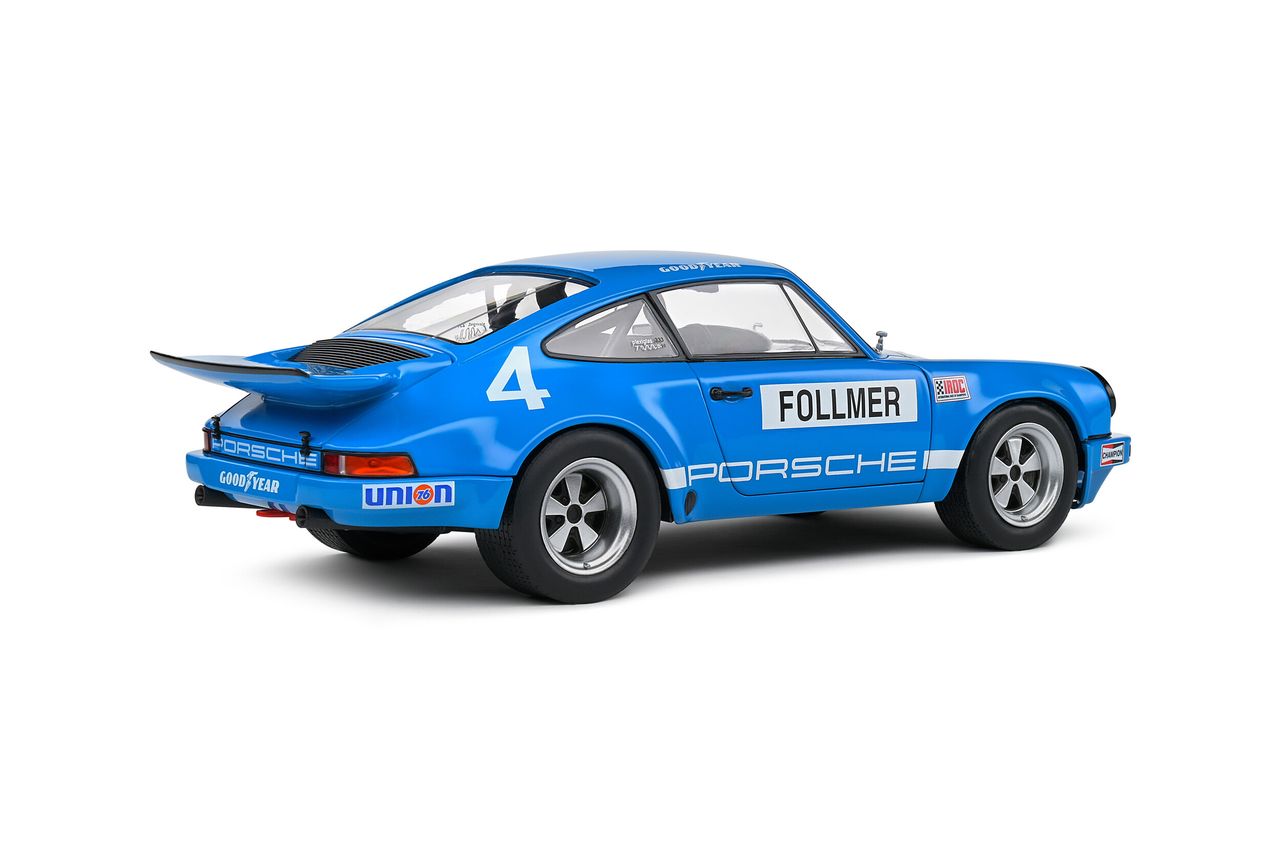 Porsche 911 IROC #4 Follmer IROC Riverside 1974 1:18 Solido