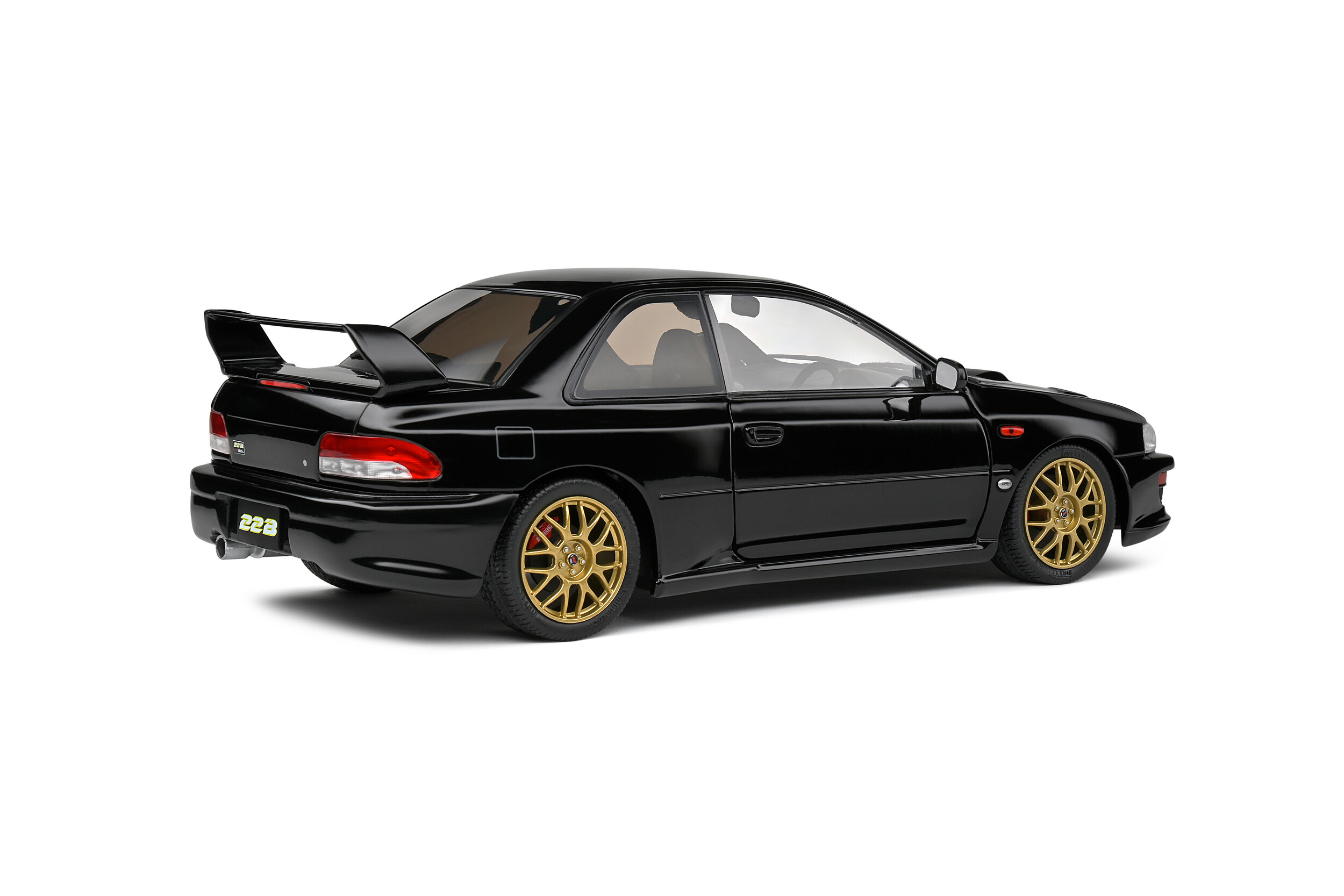 Subaru Impreza 22B 1998 black 1:18 Solido