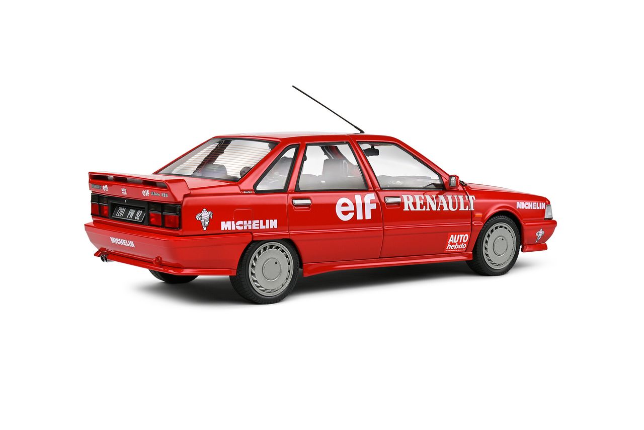 Renault 21 MK.1 Turbo Record De Vitesse Sur Glace 1988 1:18 Solido