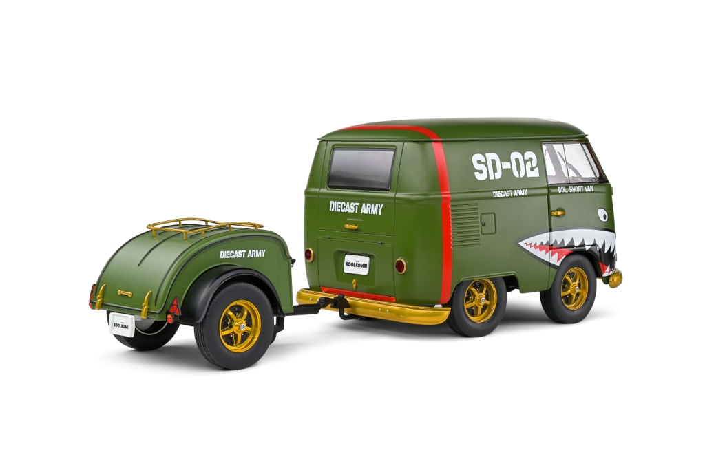 Volkswagen Kool Kombi 1950 green 1:18 Solido