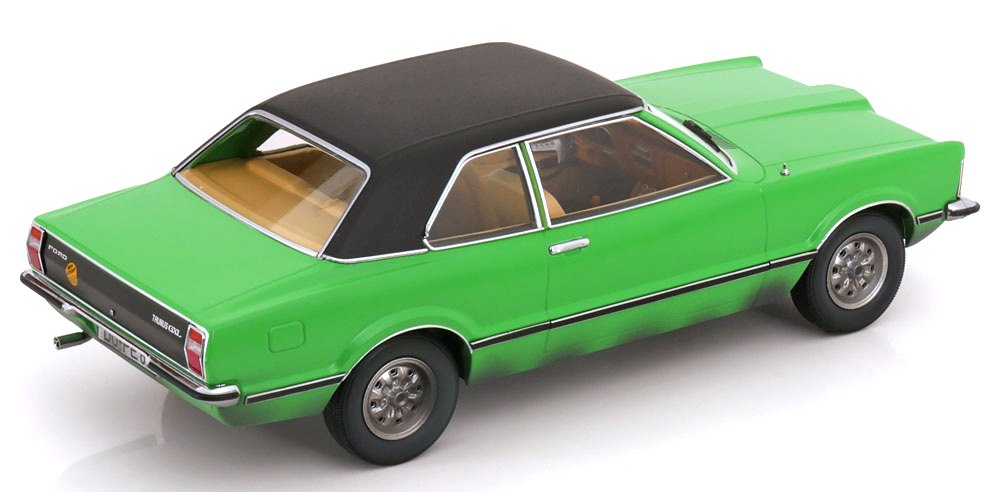 Ford England Taunus GXL *Bang Boom Bang Movie* with Vinyl Roof 1971 Dirty Version 1:18 KK Scale