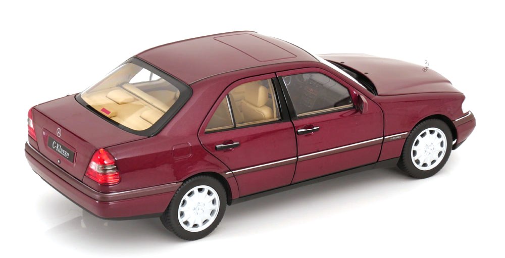 Mercedes-Benz C Klasse W202 1993 red 1:18 Norev