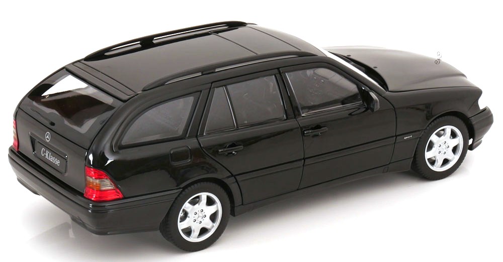 Mercedes-Benz C Klasse W202 Kombi 1997 black 1:18 Norev