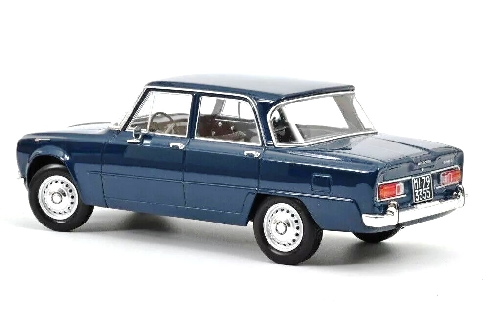 Alfa Romeo Giulia Ti 1964 petrol blue 1:18 Norev