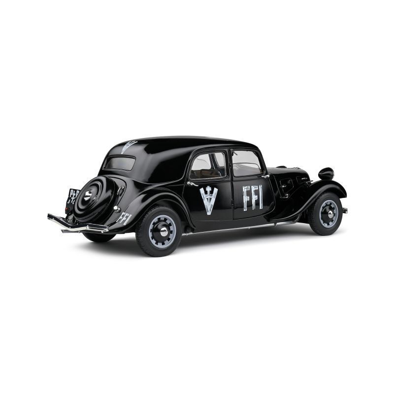 Citroen Traction 7 FFI 1944 black 1:18 Solido