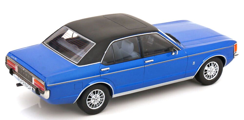 Ford Granada MK I 1975 RHD Bleu - Miniature MCG 1:18 - Neuve Sous Boîte