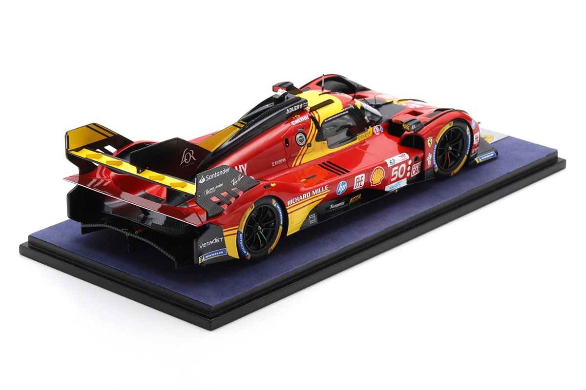 Ferrari 499P AF Corse #50 Fuoco/Molina/Nielsen Winner 24H Le Mans 2024 1:18 Look Smart