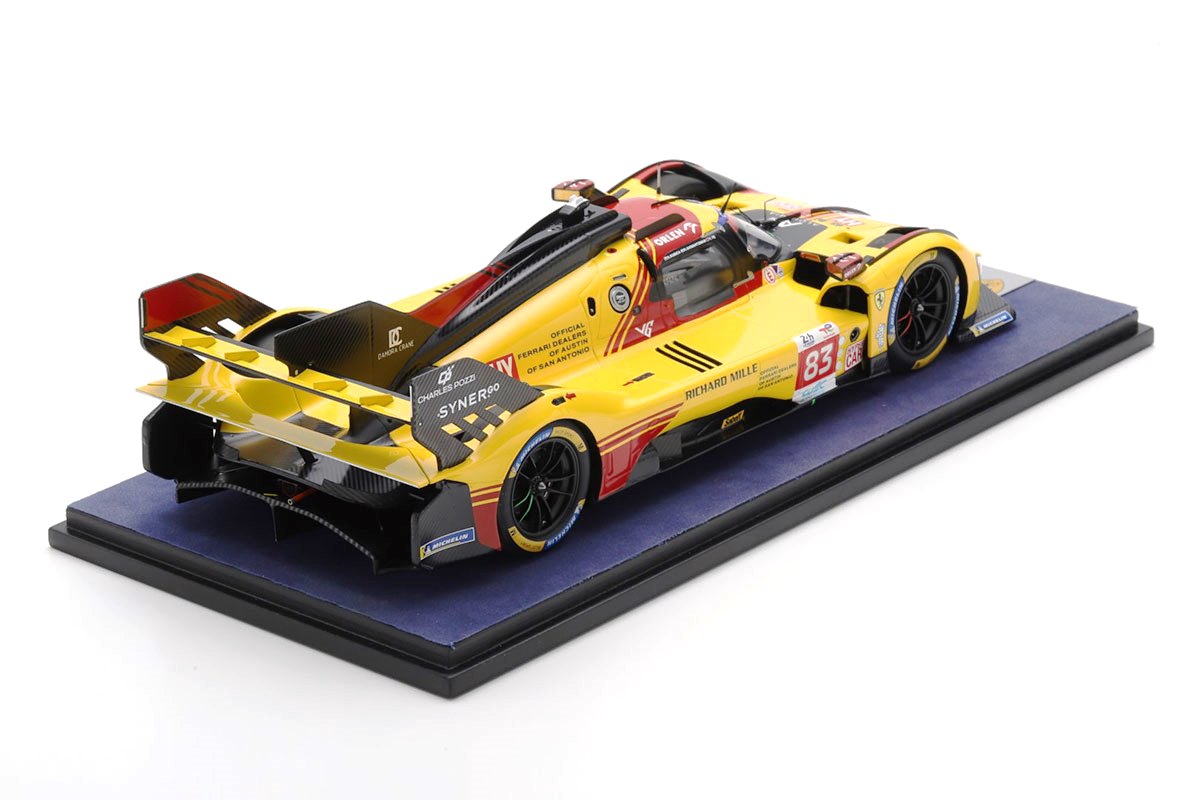 Ferrari 499P AF Corse #83 Kubica/Shwartzman/Ye 24H Le Mans 2024 1:18 Look Smart