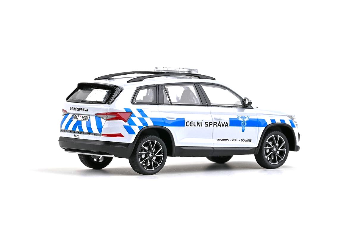 Škoda Kodiaq FL 2021 Celní Správa 1:43 Abrex