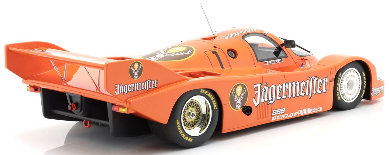 Porsche 956K Brun #1 S.Bellof 3rd 200 Meilen Norisring 1984 1:12 Werk83