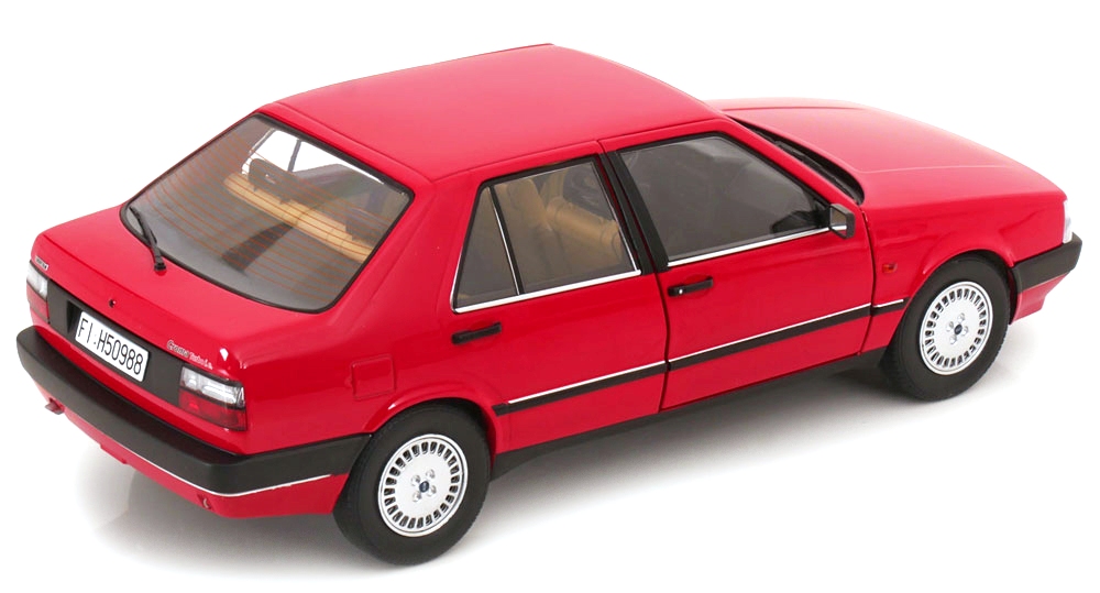 Fiat Croma 2.0 Turbo IE 1988 red rosso corsa 854 1:18 Mitica