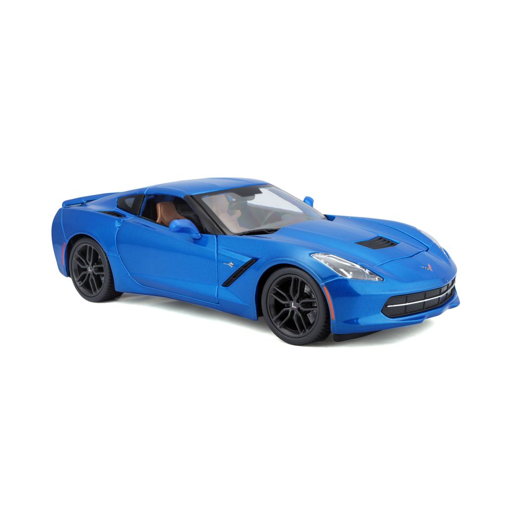 Chevrolet Corvette Stingray Z51 2014 blue 1:18 Maisto