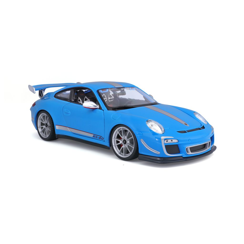 Porsche 911 GT3 RS 4.0 2012 blue 1:18 Bburago