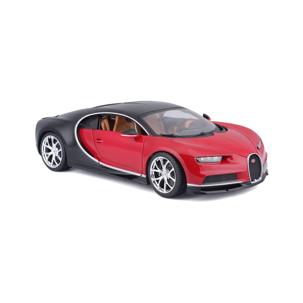Bugatti Chiron red/black 1:18 Bburago