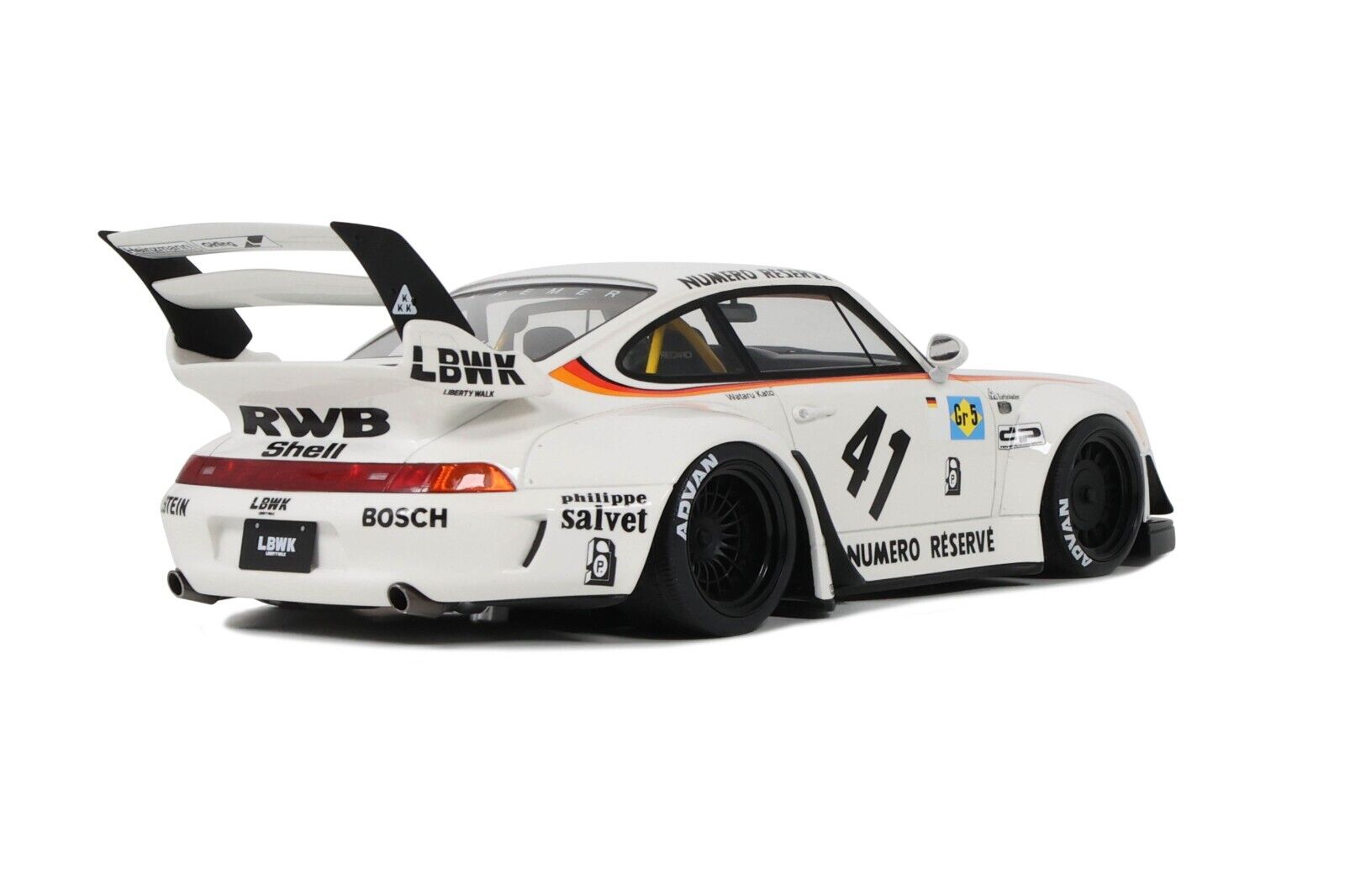 RWB Bodykit Kato-San white 1:18 GT Spirit