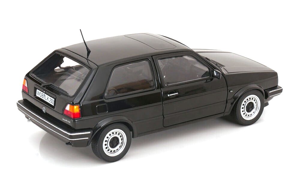 Volkswagen Golf II CL 1988 black 1:18 Norev 