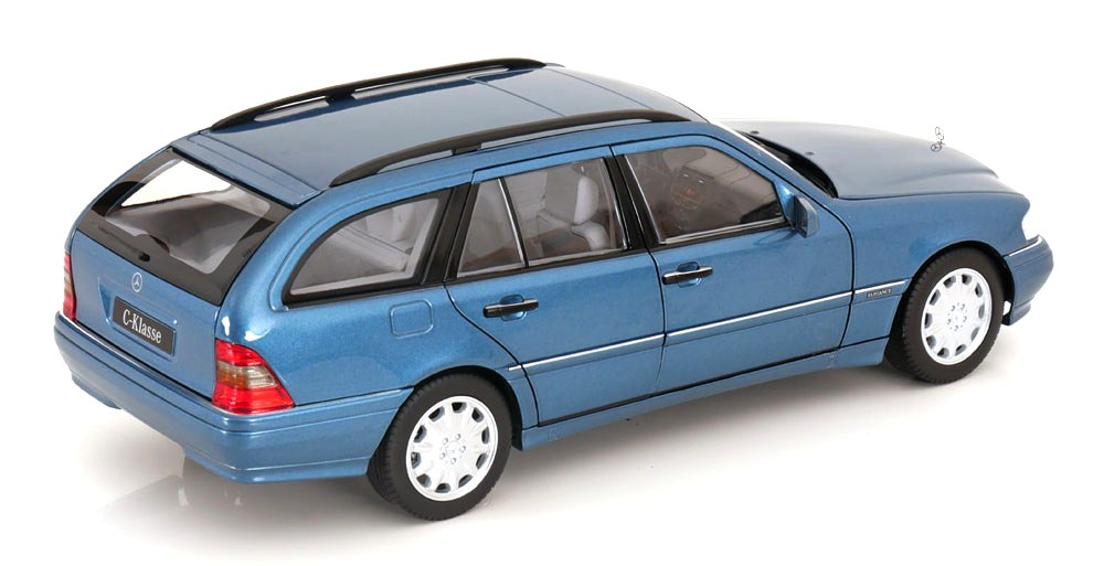 Mercedes-Benz C Klasse W202 Kombi 1997 blue 1:18 Norev