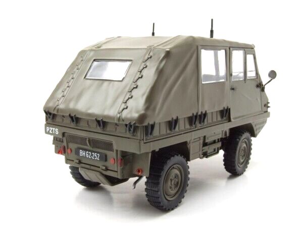 Steyr Puch Haflinger Funkwagen OBH 1975 military green 1:18 Schuco