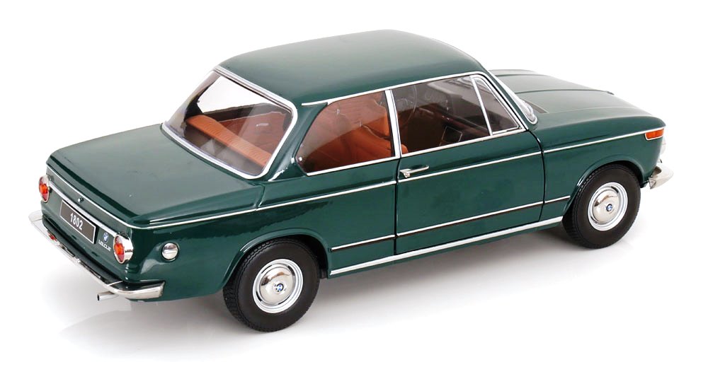 BMW 1802 1-Series 1967 green 1:12 KK Scale