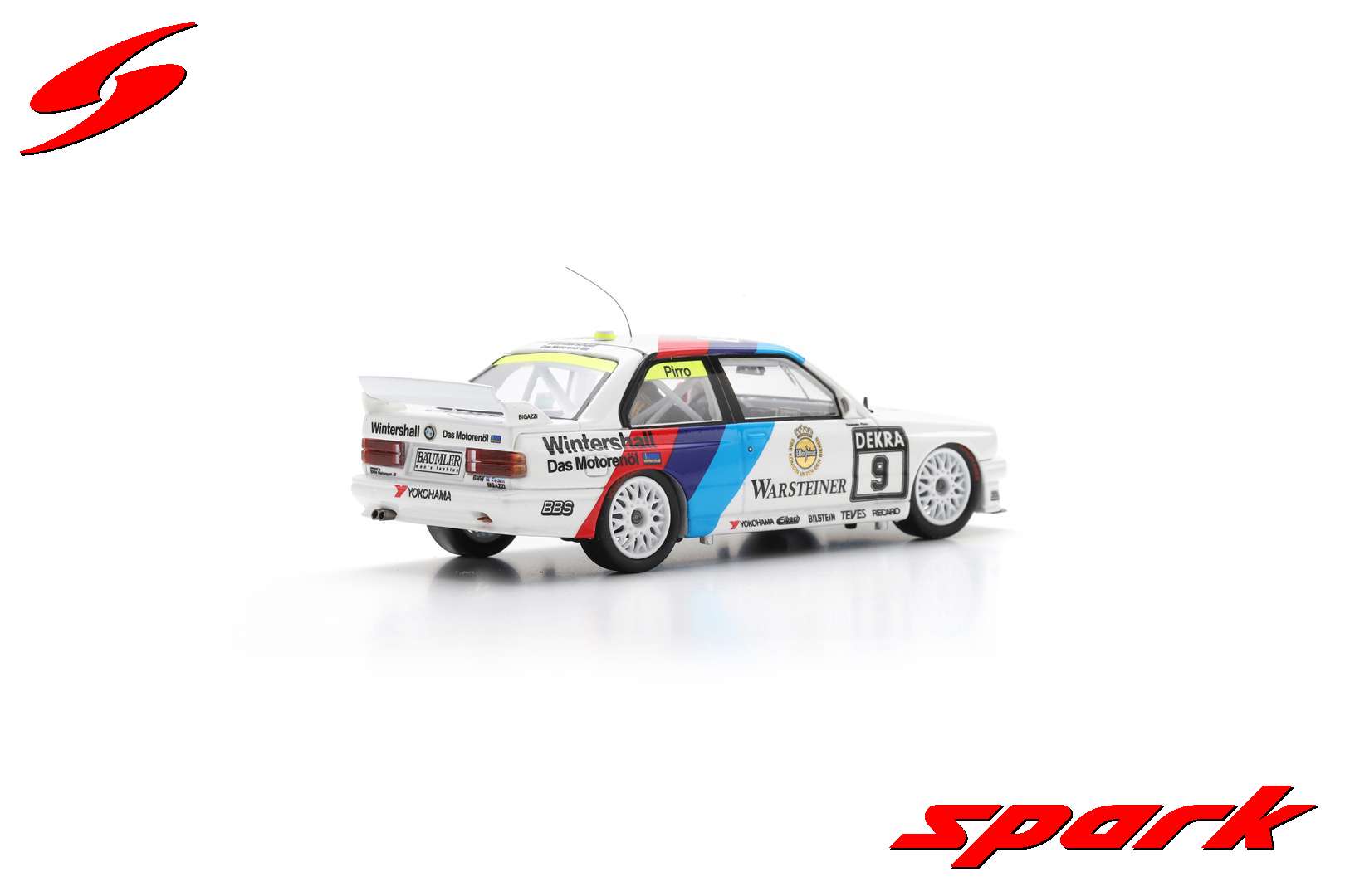 BMW E30 M3 #9 E.Pirro DTM 1992 1:43 Spark