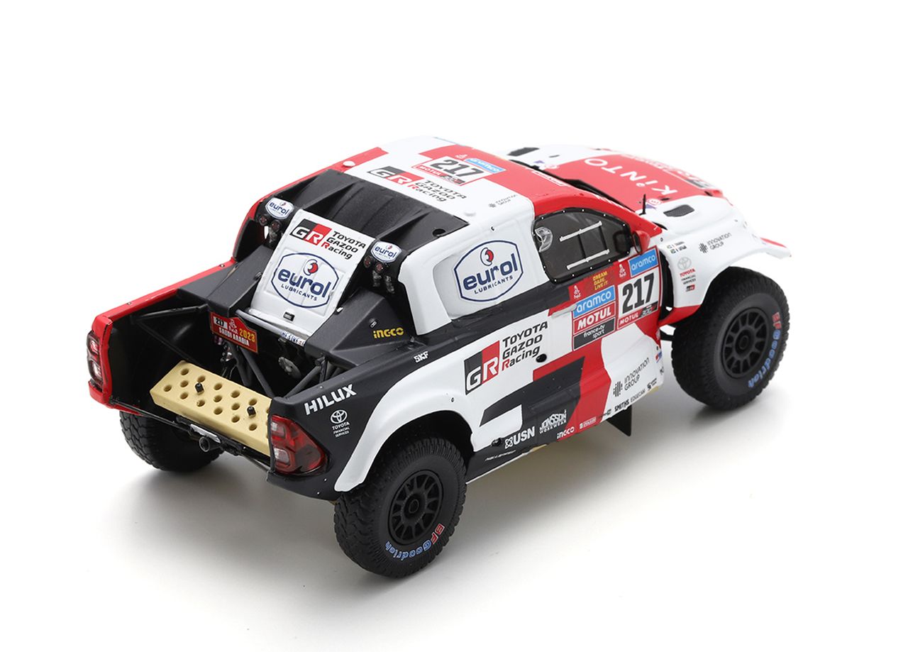 Toyota Hilux #217 Lategan/Cummings 5th Rallye Dakar 2023 1:43 Spark