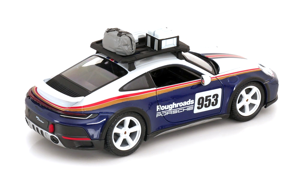 Porsche 991 #953 Dakar 2023 1:24 Bburago