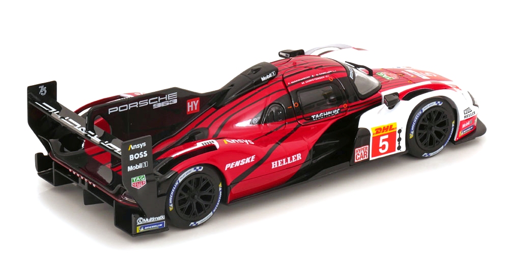 Porsche 963 9RD 4.6L Turbo V8 24h Le Mans 2023 1:24 Bburago