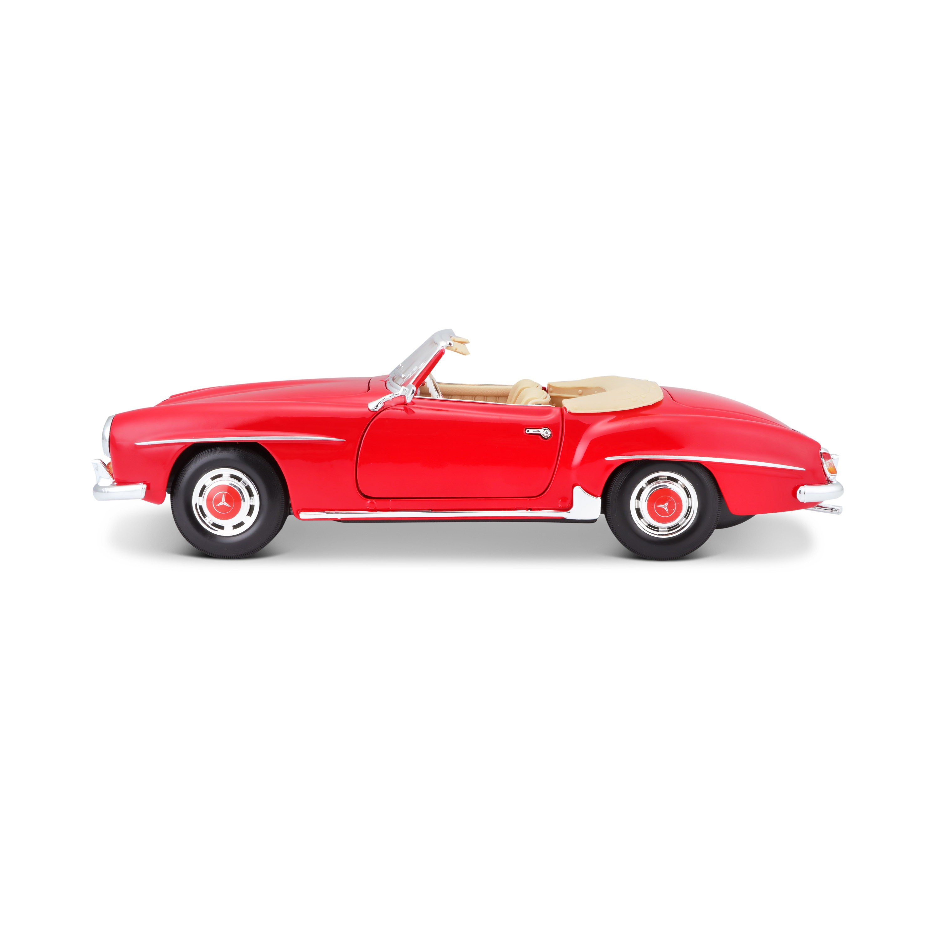 Mercedes Benz 190 SL Cabrio 1955 red 1:18 Maisto