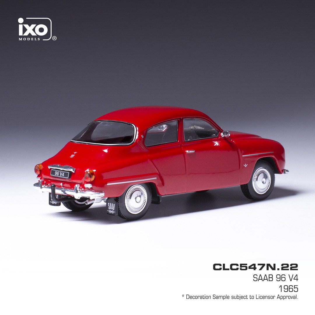 Saab 96 V4 1965 red 1:43 Ixo Models
