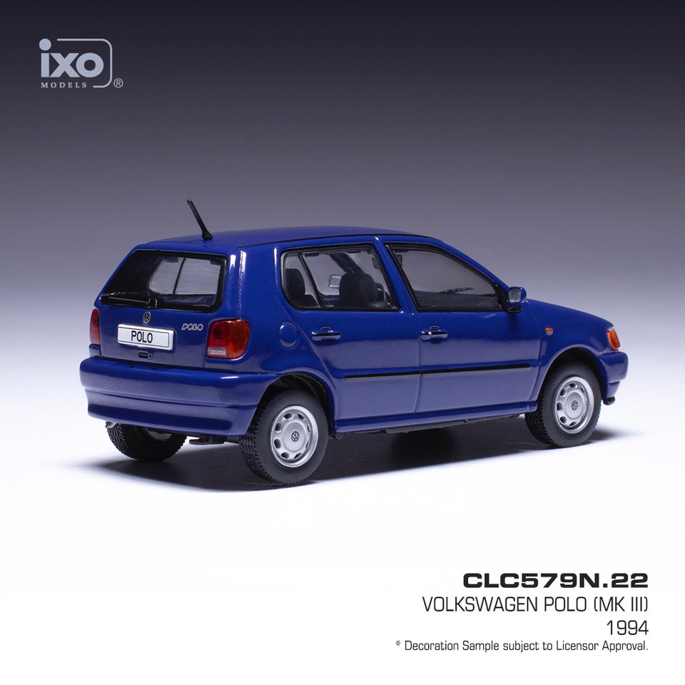 Volkswagen Polo MKlll 1994 blue 1:43 Ixo Models