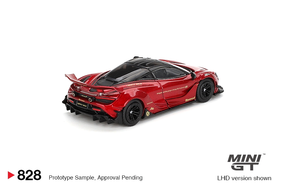 McLaren 720S 2022 Gem Red 1:64 Mini GT
