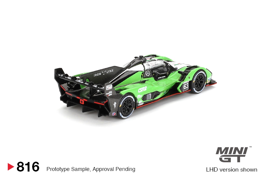 Lamborghini SC63 #63 Iron lynx IMSA Sebring 12h 2024 1:64 Mini GT
