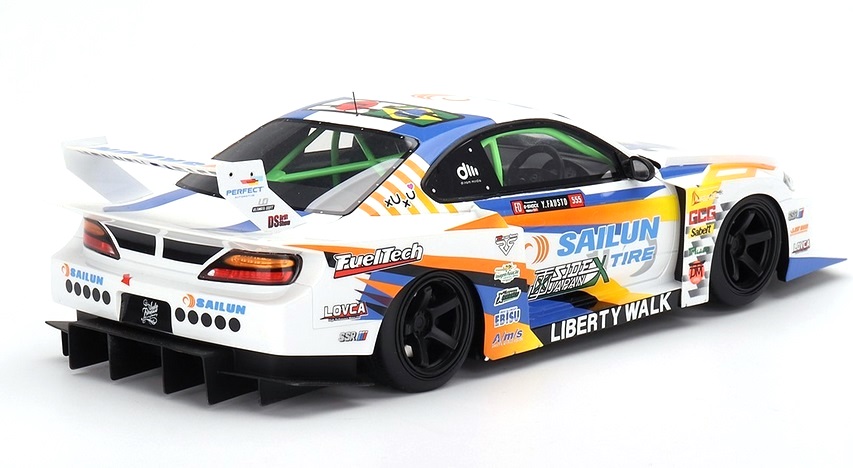 Nissan Silvia S15 LB-Super Silhouette #555 Formula Drift Japan 2023 1:18 TopSpeed Models