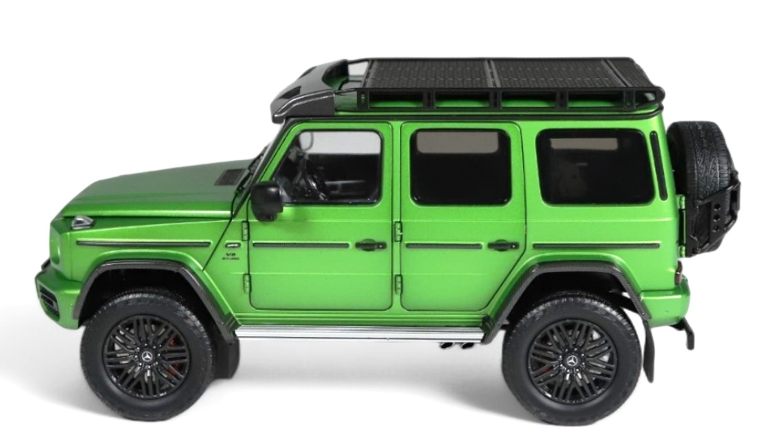 Mercedes-AMG  G 63 4x4² Offroad light green/magno 1:18 NZG