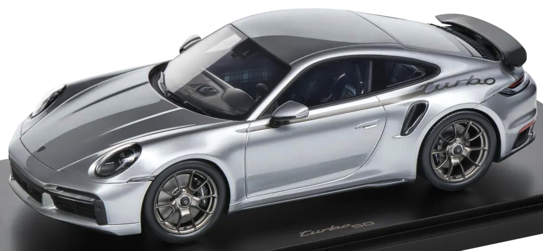 Porsche 911 Turbo 50 Years 992 GT silver 1:18 Porsche Dealer edition