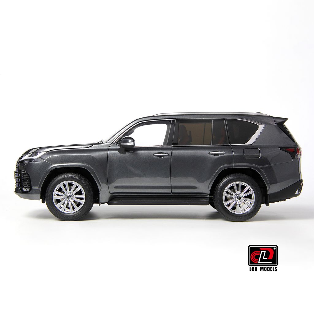 Lexus LX600 2024 grey 1:18 LCD Model