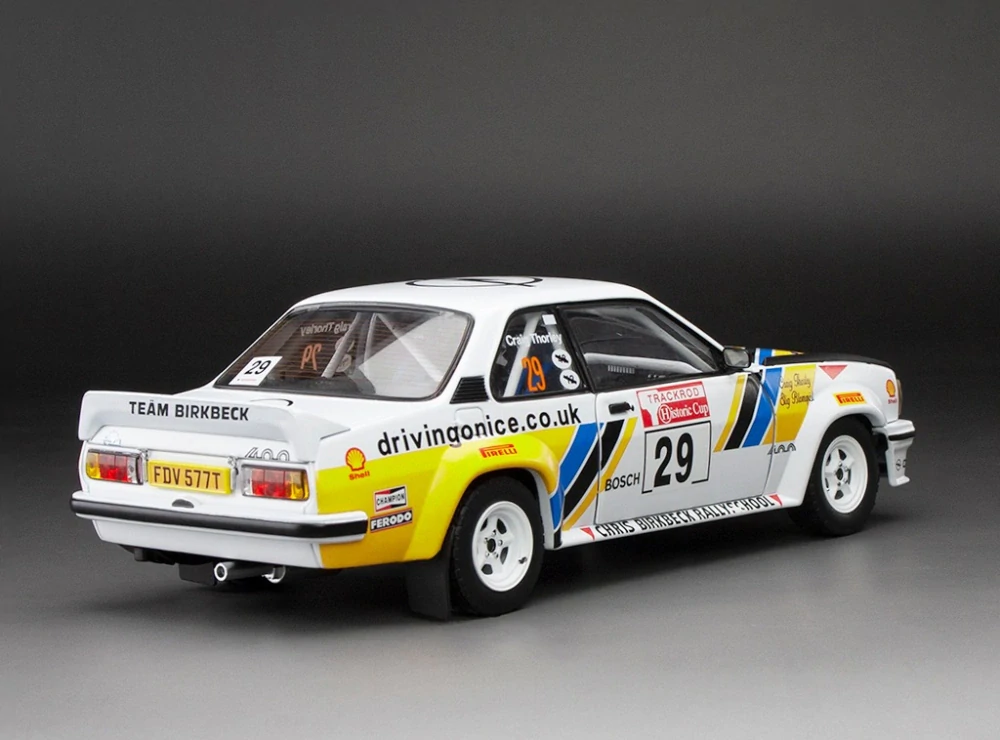 Opel Ascona 400 Rally #29 Blomqvist/Craig Rally Trackrod Historic Cup 2016 1:18 Sun Star