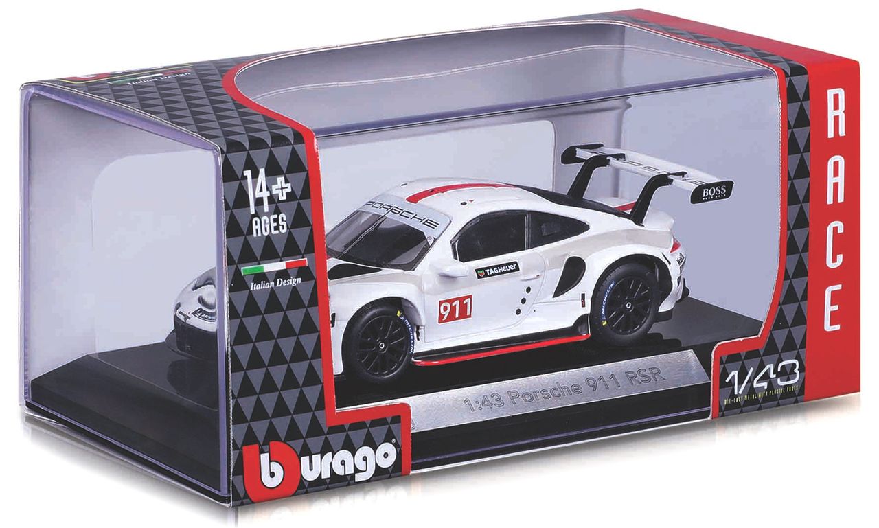 Porsche 911 RSR GT 1:43 Bburago