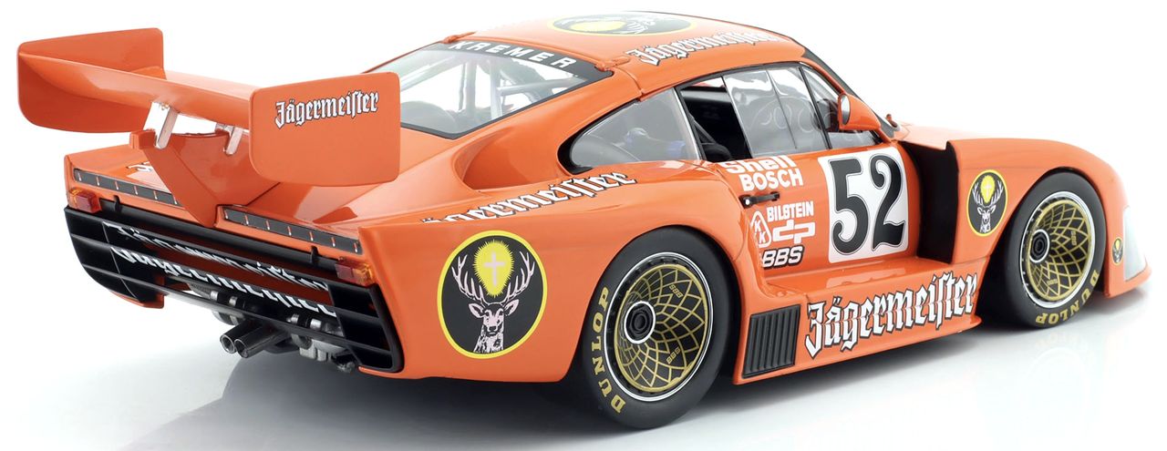 Porsche 935K4 Jägermeister #52 Bob Wollek Winner DRM 200 Meilen Norisring 1981 1:18 Werk83