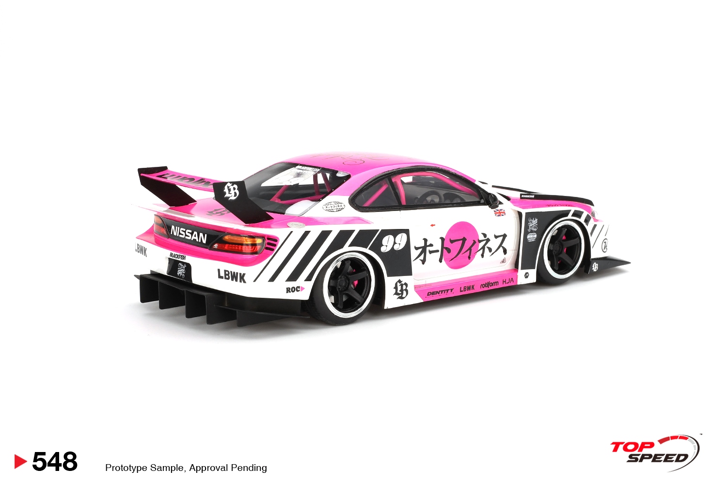 Nissan Silvia S15 LB-Super Silhouette Auto Finesse Sema 2023 1:18 TopSpeed Models