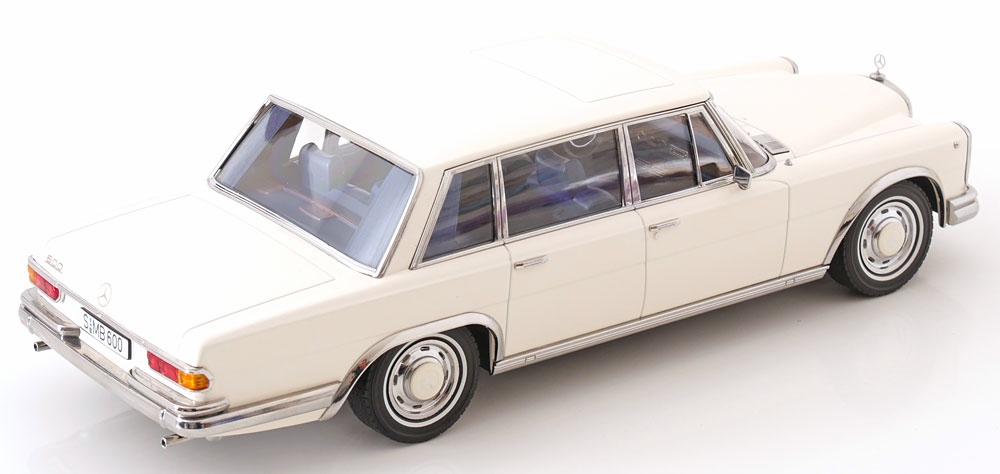 Mercedes 600 SWB W100 1963 white 1:18 KK Scale