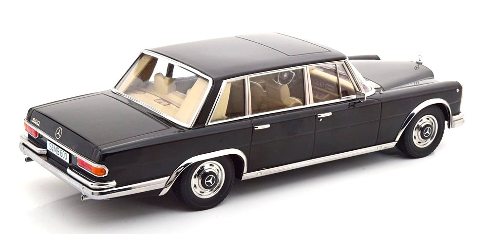 Mercedes 600 SWB W100 1963 black 1:18 KK Scale