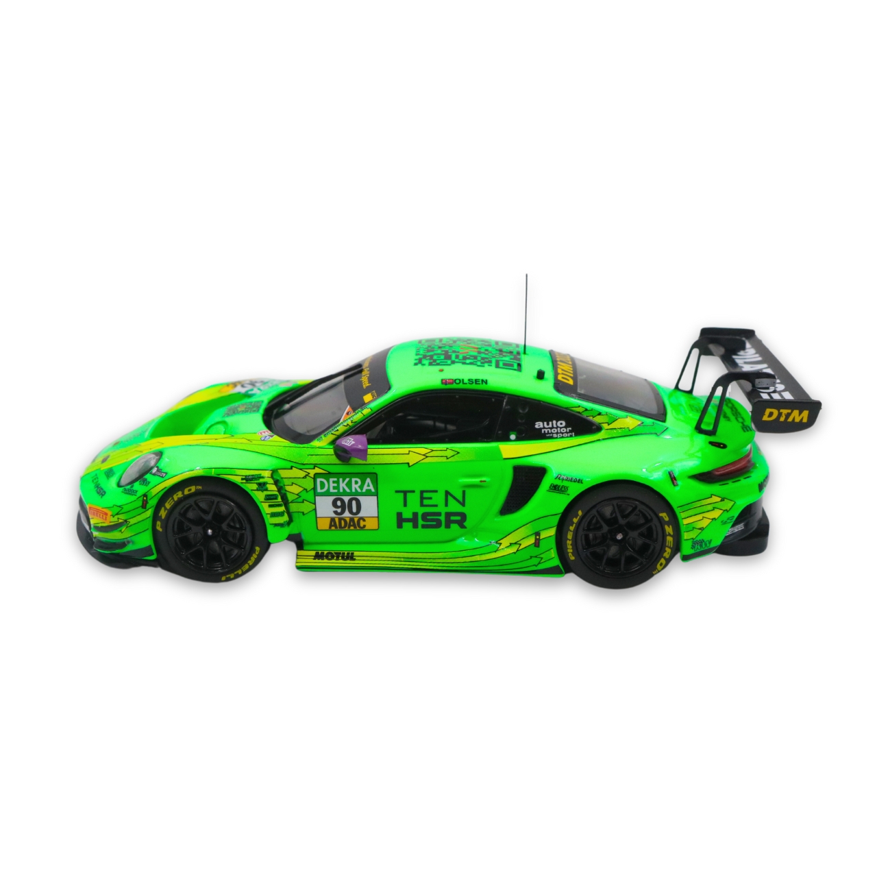 Porsche 911 GT3 R Team Manthey Racing #90 Dennis Olsen DTM 2023 1:43 Ixo Models