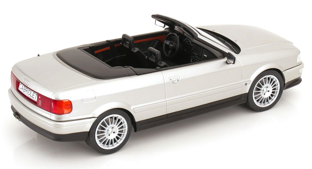 Audi Cabriolet 1991 silver 1:18 MCG Modelcar Group